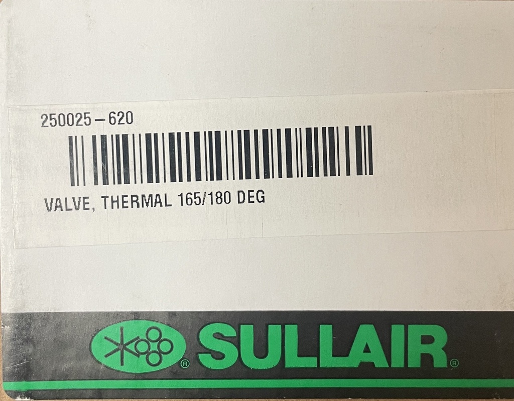 250025-620 SULLAIR VALVE THERMAL 165/180 DEG GENUINE OEM