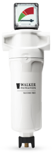 Walker Filtration SF1500AC/RAC In-Line Filter Housing (Activated Carbon Filter, 3" NPT Connection, 1500 SCFM Flow)