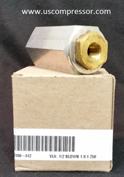 02250100-042 SULLAIR VALVE 1/2 BLDWN 1.8:1 250 PSIG GENUINE OEM
